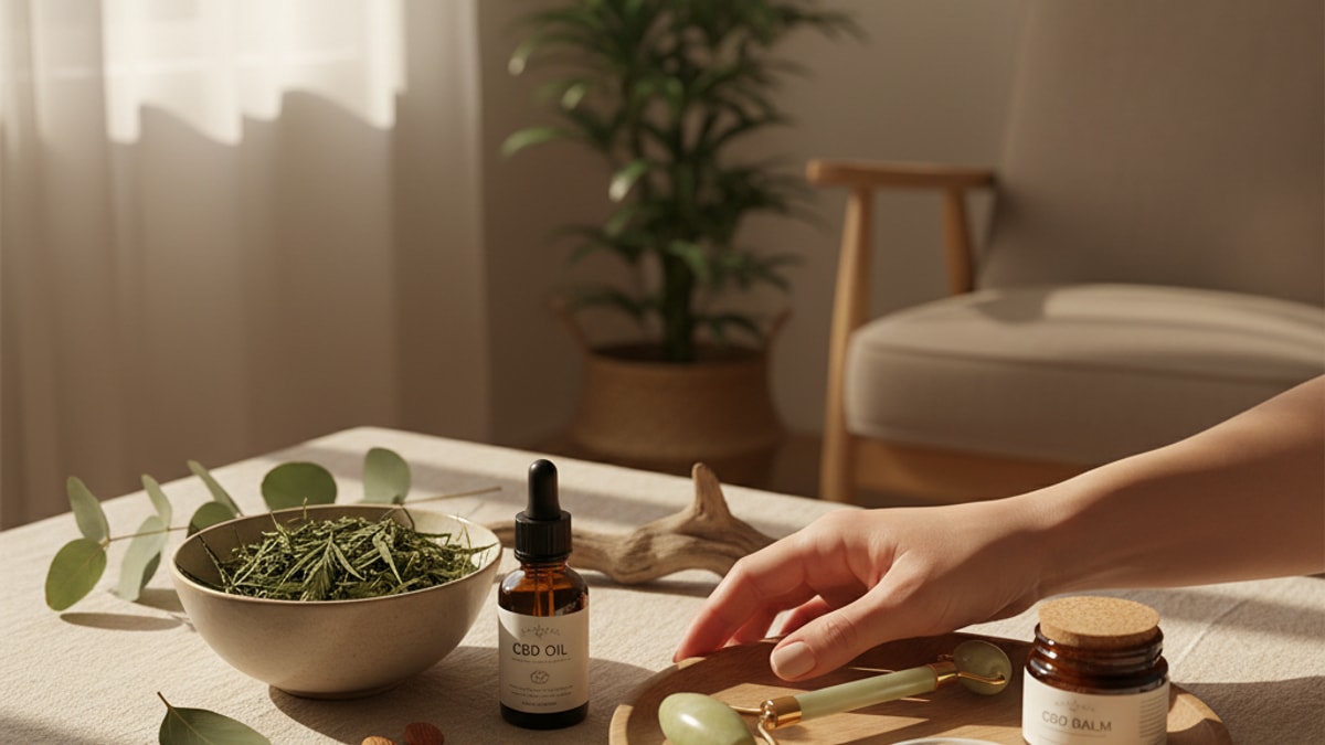 How to Incorporate CBD into Your Daily Wellness Routine | Benefits - Professional illustration