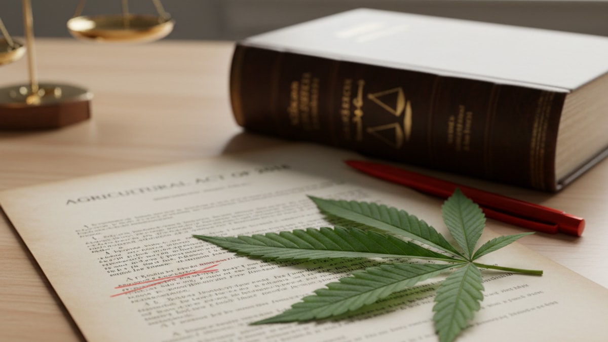 and THC Hemp Loopholes - Professional illustration