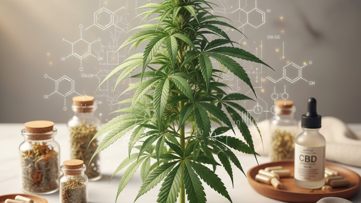 Is Delta 9 Pure THC | THC Explained - Professional illustration