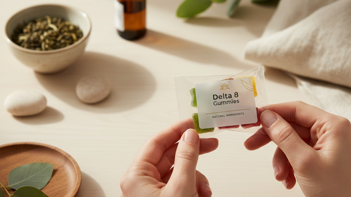 Are Delta 8 Gummies Safe | Ingredients - Professional illustration