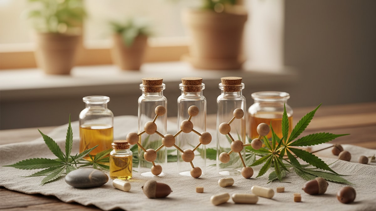 Is All THC Delta 9 | THC Types Explained - Professional illustration