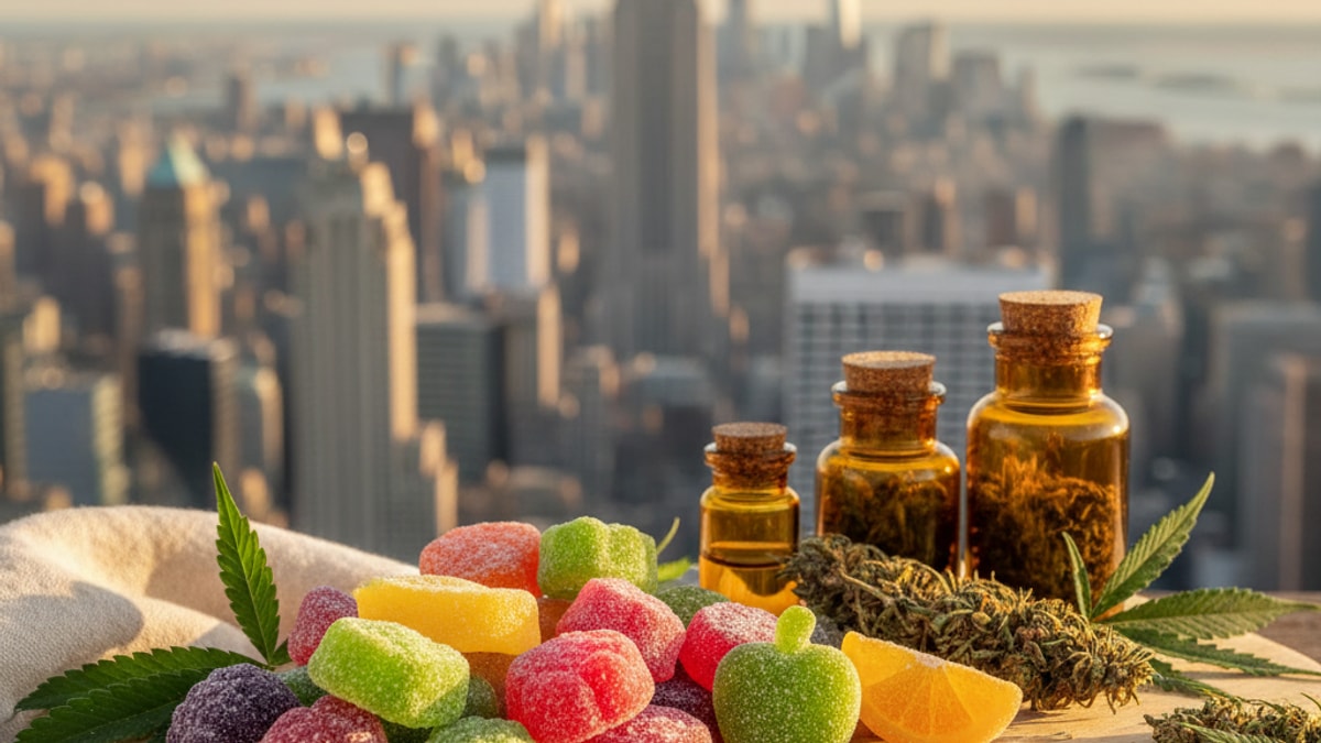 Best Delta 9 Gummies New York City | Delta 9 Edibles Near Me - Professional illustration