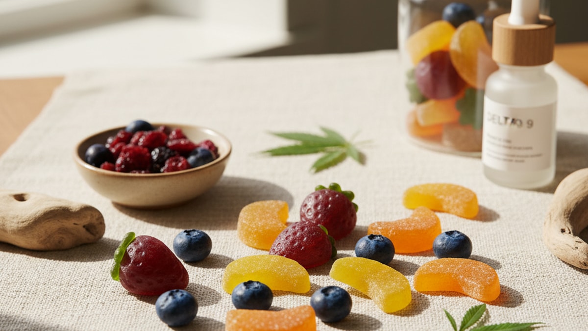 Best Delta 9 Gummies Plano | Delta 9 Edibles Near Me - Professional illustration