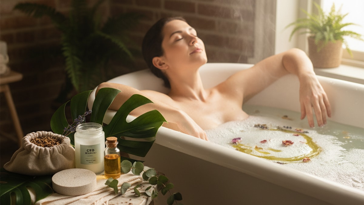 Best CBD Bath Bomb Phoenix | CBD Bath Bombs Near Me - Professional illustration