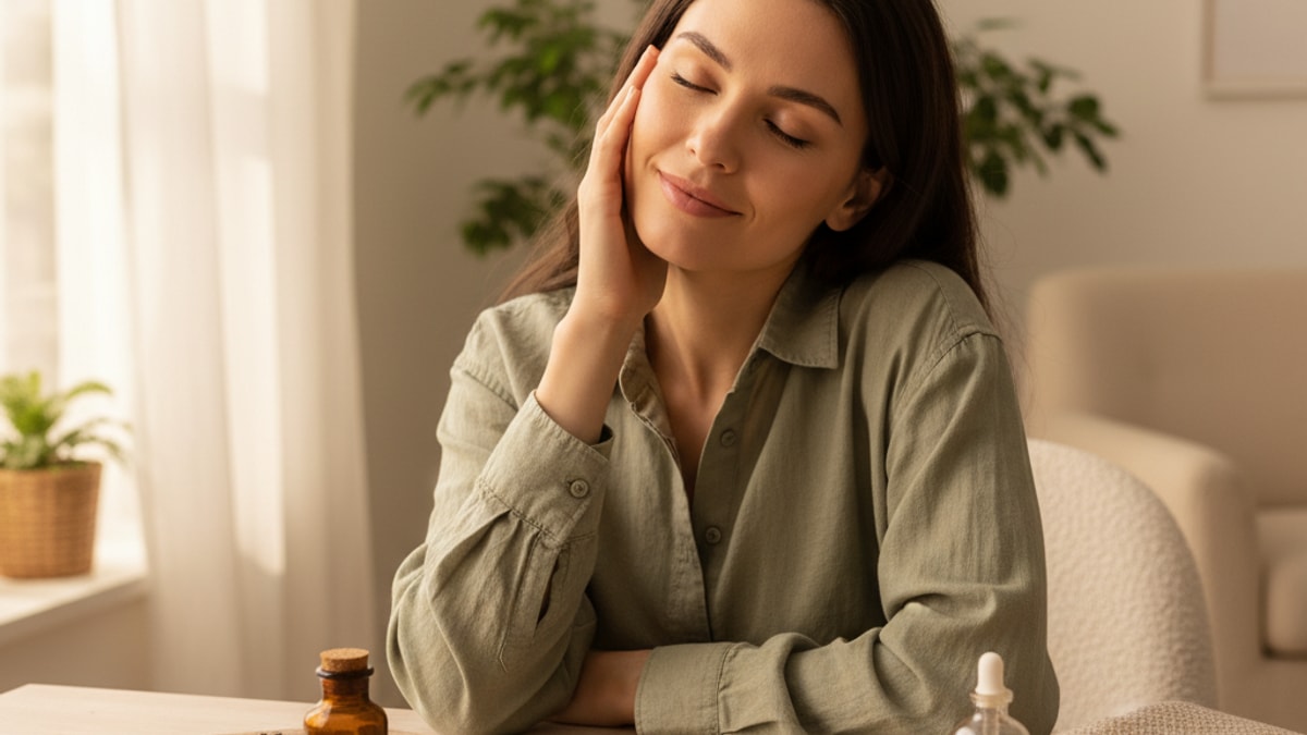 Does Delta 9 Help With Headaches | THC Pain Relief Explained - Professional illustration