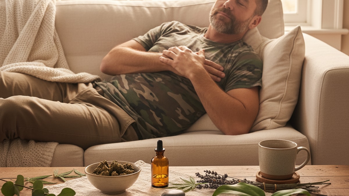 best cbd products for veterans - Professional illustration