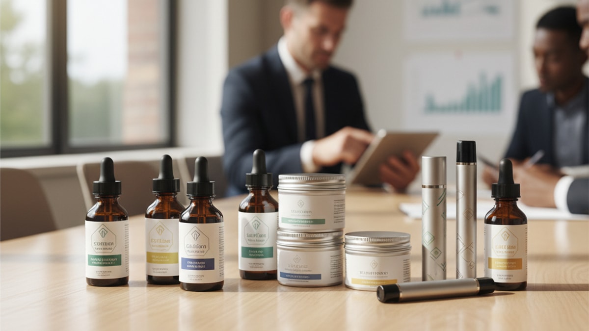 white label cbd products - Professional illustration