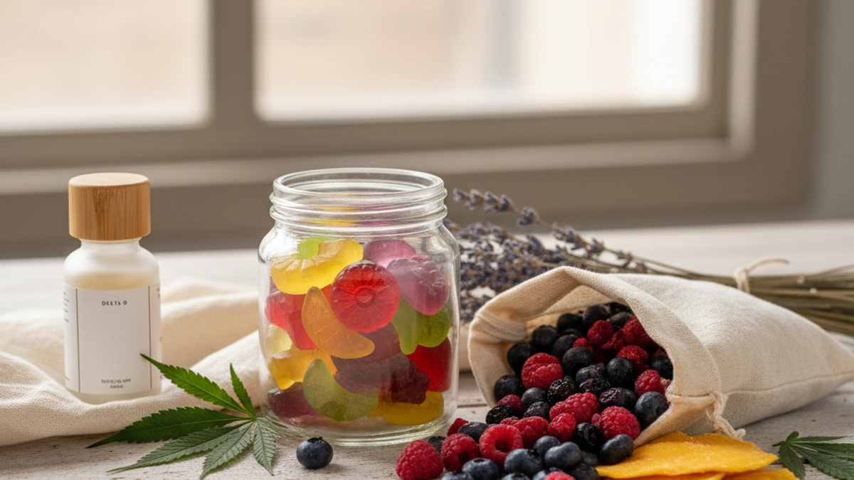 Best Delta 9 Gummies Kansas City | Delta 9 Edibles Near Me - Professional illustration