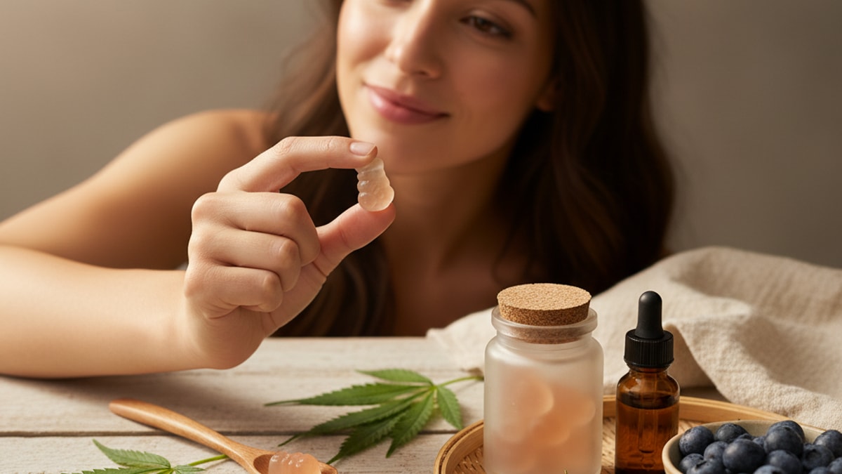 Are Delta-8 Gummies Strong? | THC Potency and Edible Effects - Professional illustration