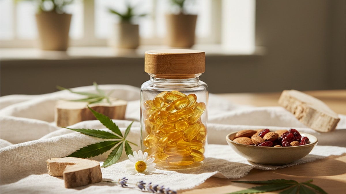 Best CBD Capsules Fontana | CBD Gel Capsules Near Me - Professional illustration