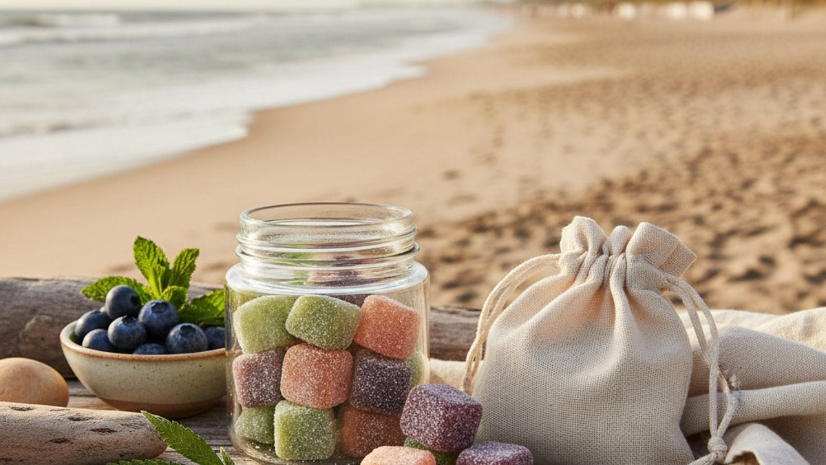 Best Delta 9 Gummies Virginia Beach | Delta 9 Edibles Near Me - Professional illustration