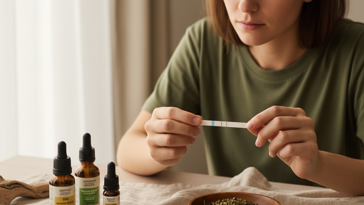 How Long Does Delta 8 Stay In Your Urine | Drug Test Window - Professional illustration