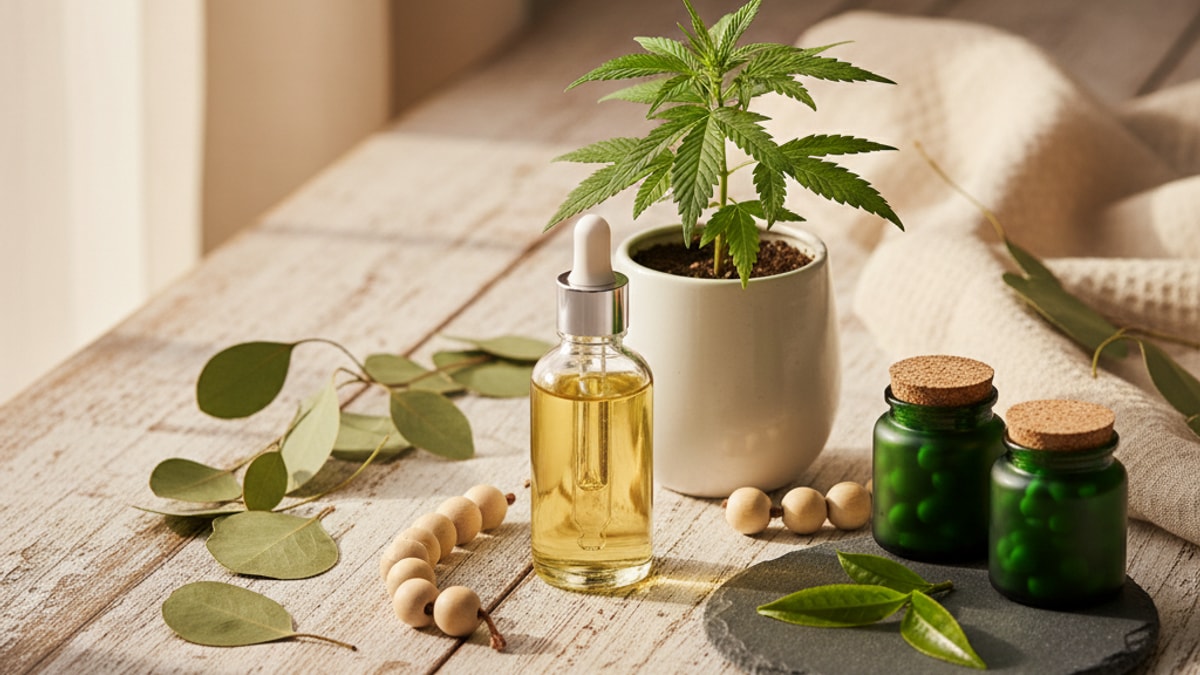 Will CBD Get You High | THC Differences - Professional illustration