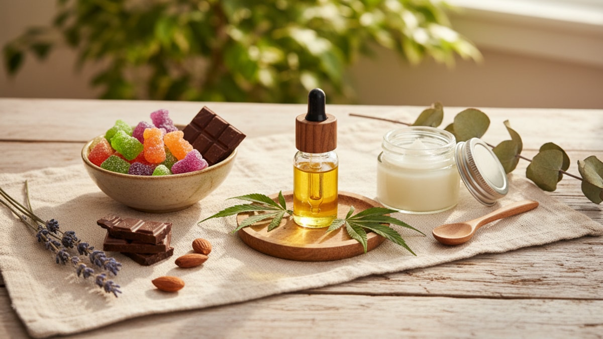 What Are Cbd Products | What Are CBD Products Types And Uses - Professional illustration