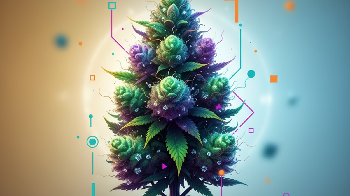 Blog Post: does delta 8 smell like weed - Professional illustration