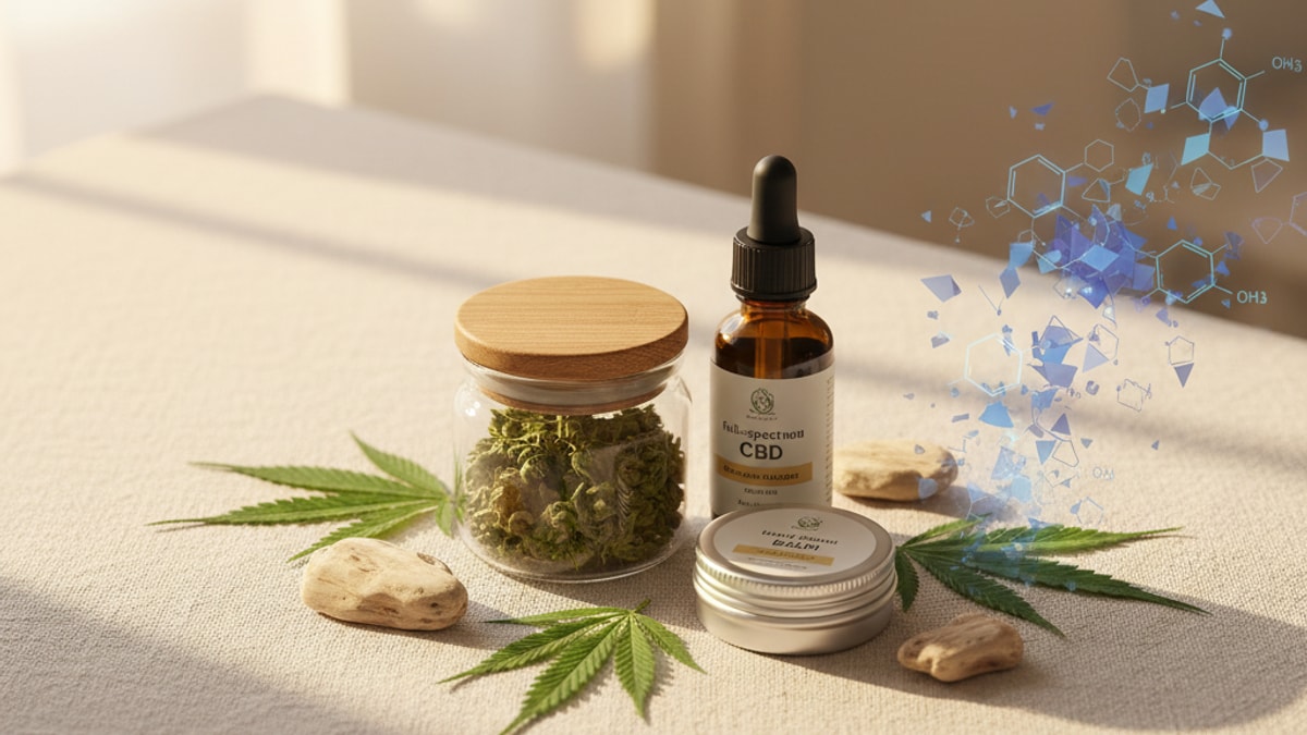 Is Delta-8 Spice? | Synthetic Weed Myths vs Real Hemp THC - Professional illustration