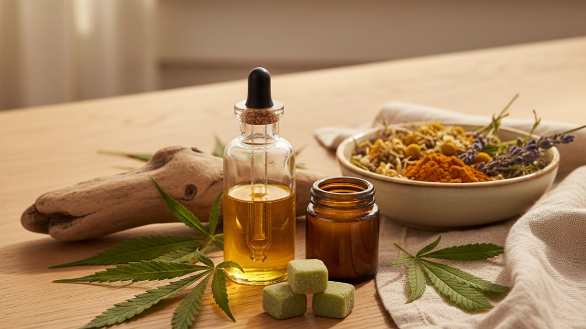 cbd vs prescription pain meds for vets - Professional illustration