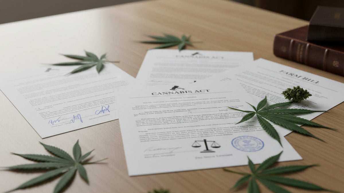 How Can Delta 9 Be Legal | THC Legal Status Explained - Professional illustration
