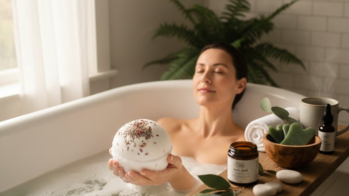 Best CBD Bath Bomb Richmond | CBD Bath Bombs Near Me - Professional illustration