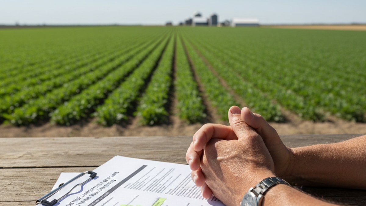 2018 farm bill explained - Professional illustration