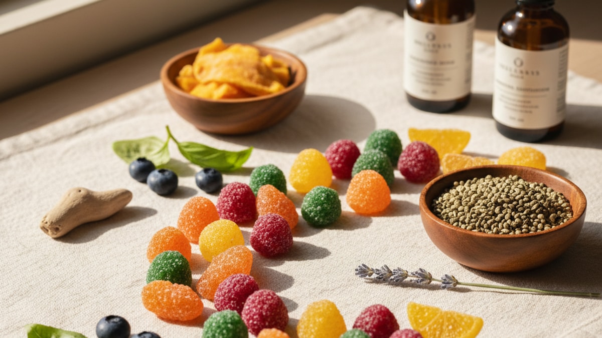 Best Delta 9 Gummies Charlotte | Delta 9 Edibles Near Me - Professional illustration