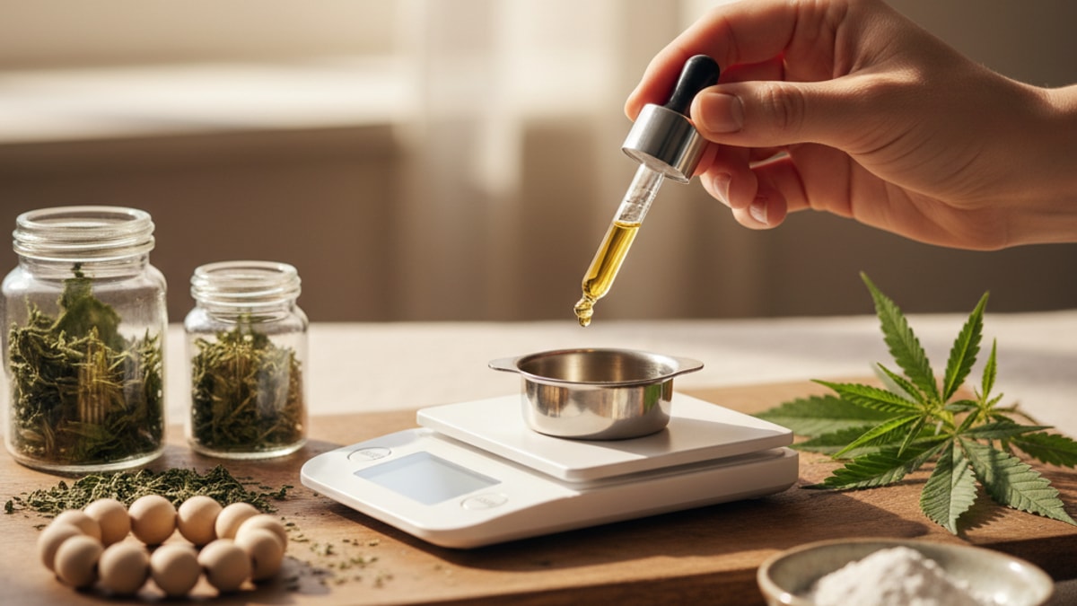 Is 25 Mg Of Delta 9 A Lot | THC Dosage Guide - Professional illustration