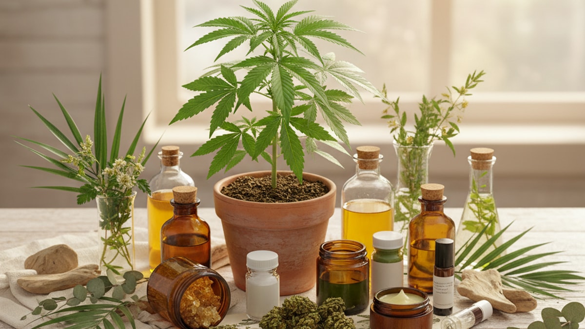 Is Delta 9 Chemically Made | THC Production Guide - Professional illustration