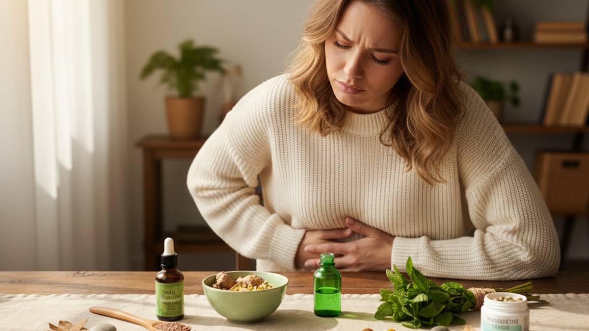 Does Delta 9 Cause Constipation | THC Digestive Effects Explained - Professional illustration