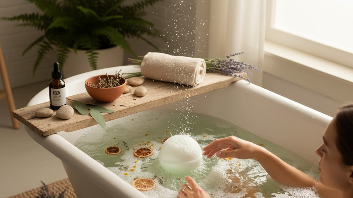 Best CBD Bath Bomb Albuquerque | CBD Bath Bombs Near Me - Professional illustration