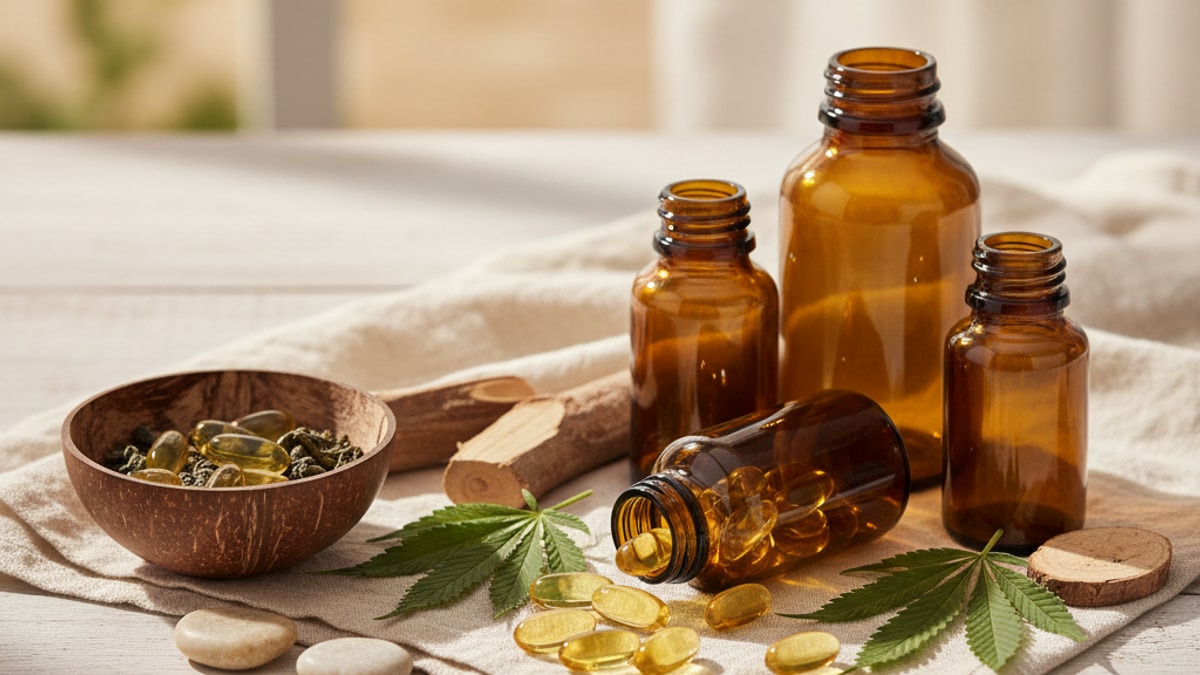 Best CBD Capsules Chicago | CBD Gel Capsules Near Me - Professional illustration