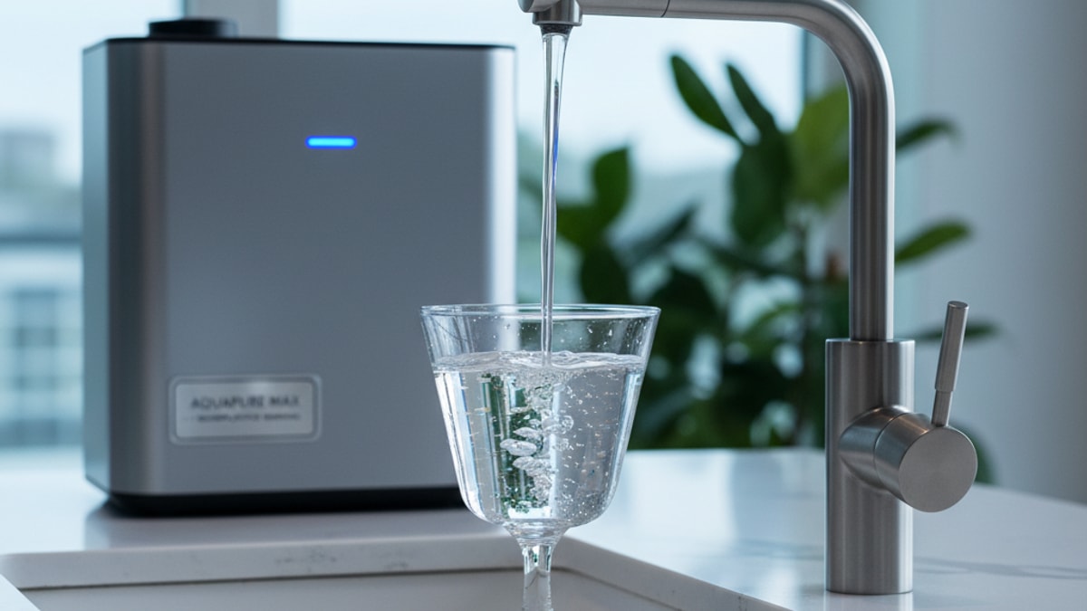 best water filters for microplastics - Professional illustration