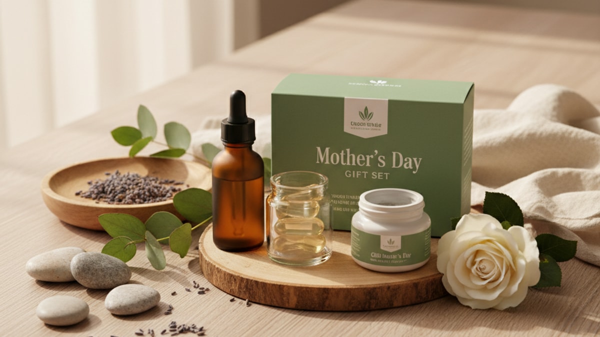 mother's day cbd gift ideas - Professional illustration