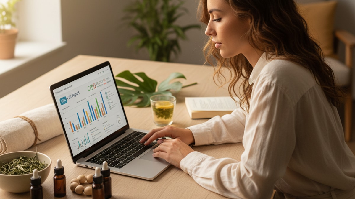 how to verify cbd lab results - Professional illustration