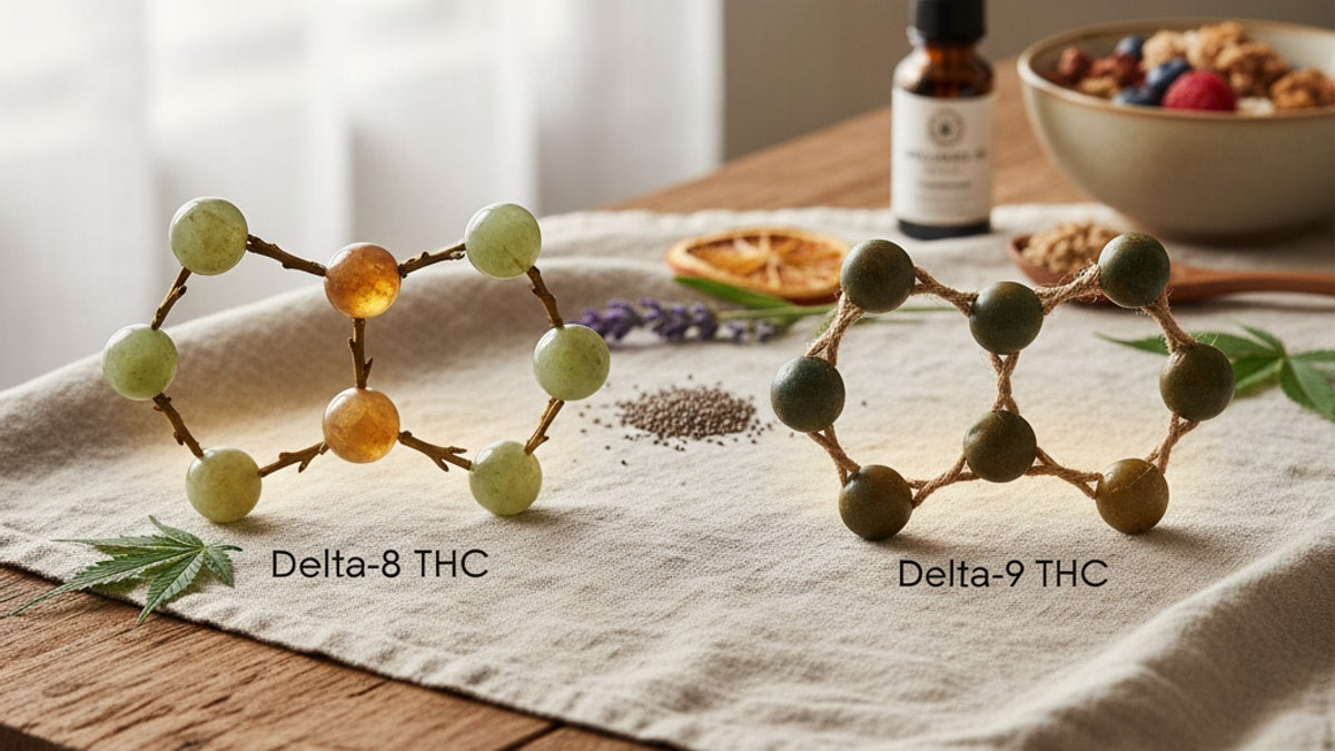 Is Delta 8 Or 9 Safer | Cannabinoid Safety Comparison - Professional illustration