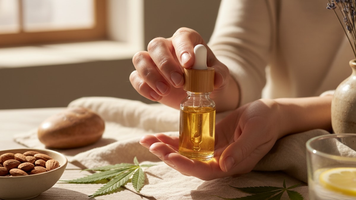 cbd dosing for first time users - Professional illustration