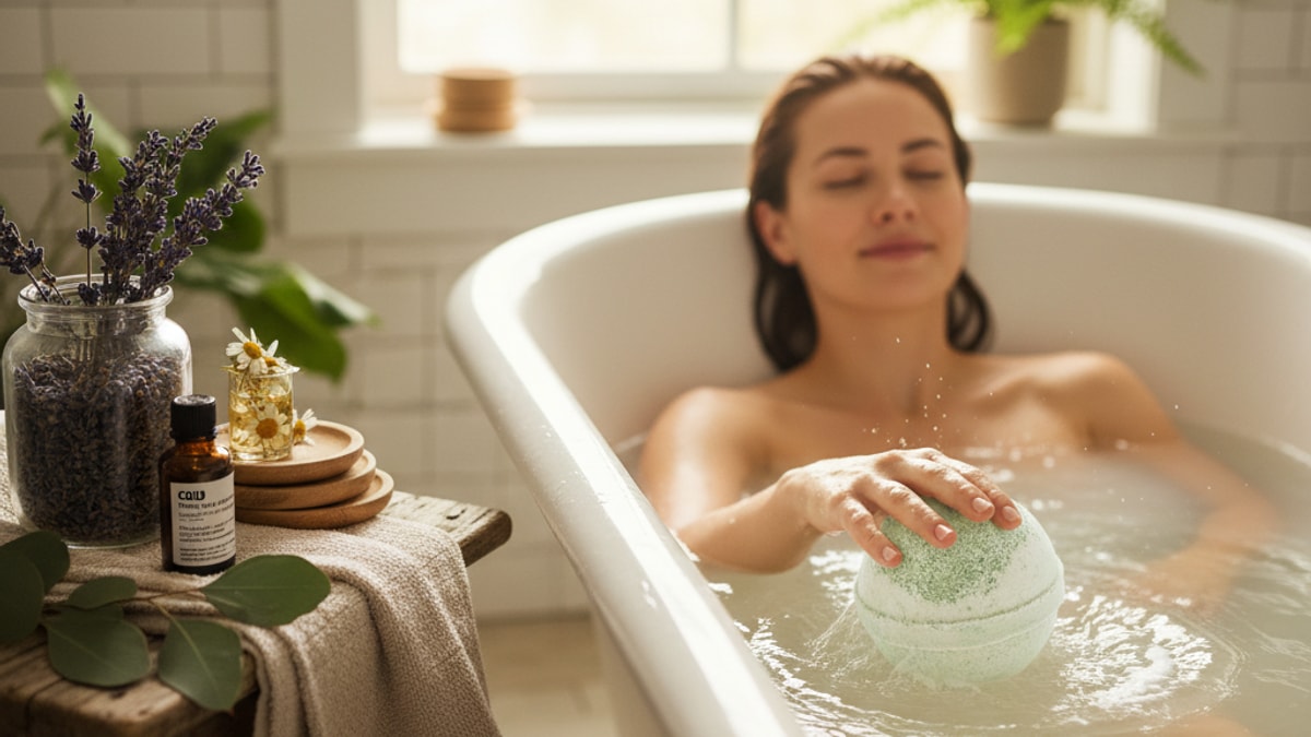 Best CBD Bath Bomb Rochester | CBD Bath Bombs Near Me - Professional illustration