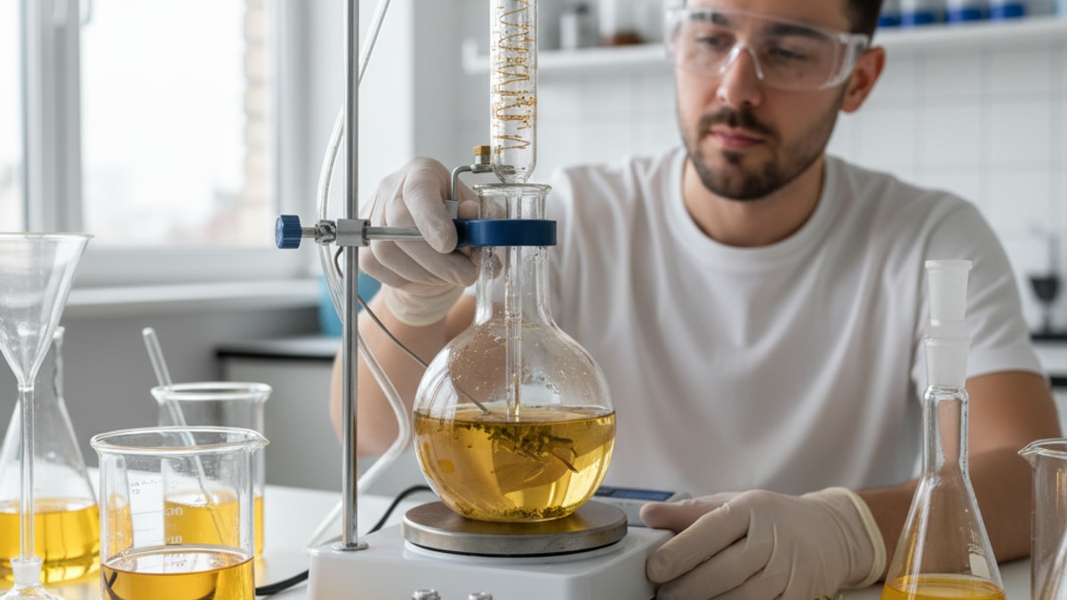 How To Turn THCA Into Delta 9 | THC Conversion Guide - Professional illustration